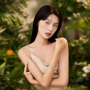 สร้อยข้อมือเสน่ห์ยิ้มแย้ม 316L สแตนเลสสตีล ชุบทอง PVD เครื่องประดับแฟชั่น - Product Image 3