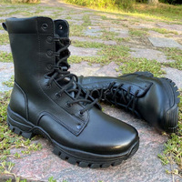 Bottes tactiques montantes pour hommes, nouveau style, respirantes, en caoutchouc, pour la randonnée