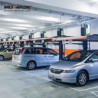 Stockage de voiture certifié CE Gerbeur vertical système de stationnement valet à deux postes ascenseur de stationnement de voiture