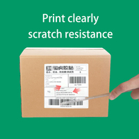 Papel Térmico Marca HONGXIN 100x150mm, Etiquetas Adhesivas Impermeables para Códigos de Barras, para Logística, Bebidas/Alimentos, Etiquetas de Impresión Personalizadas