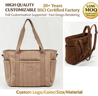 Sac à langer grande capacité 4 en 1 convertible en sac à main pour maman, sac à dos de maternité multifonctionnel avec poche pour ordinateur portable