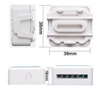Module d'interrupteur intelligent Tuya WiFi Zigbee 3.0 1/2 gang 2 voies, variateur sans fil, commande vocale, compatible avec Alexa et Google