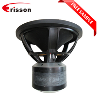 Usine directe 18 pouces fer Subwoofer voiture Woofer matériel haut de gamme pour l'amélioration audio de la voiture