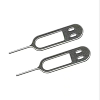 Aiguille d'éjection universelle en métal pour carte SIM, outil d'ouverture pour téléphone portable