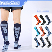 Haute qualité thermique genou haute Snowboard chaussettes femmes hommes Protection épaissie Ski chaussettes pour l'hiver