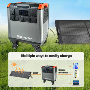 Station d'alimentation portable, générateur solaire 5000W silencieux pour la maison, le camping en plein air et les situations d'urgence - Product Image 6