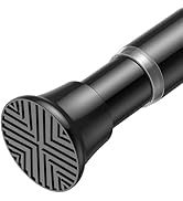 <span class=keywords><strong>Tringle</strong></span> à rideau moderne en acier inoxydable noir, réglable de 28 à 48 pouces, à tension par ressort, <span class=keywords><strong>sans</strong></span> perçage, pour salle de bain et douche - Product Image 1