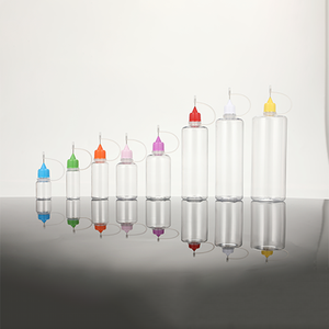 Vacío 10ml 20ml 30ml 50ml 100mL 120ml Pintura artesanal Cuentagotas de plástico para mascotas Aplicador de precisión Pegamento para apretar Aguja Serigrafía - Product Image 1