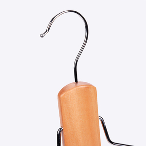 Porte-vêtements pliable en bois de lotus à quatre niveaux pour économiser de l'espace, idéal pour les vêtements et la salle de séjour - Product Image 3