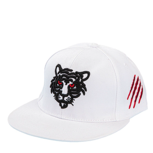 Venta al por mayor de encargo de alta calidad logotipo bordado 6 paneles clásico de algodón de ala plana Gorras OEM Snapback Cap - Product Image 4