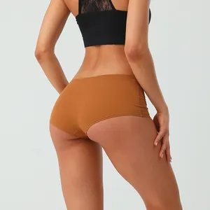 Ropa interior de algodón para mujer, Bóxer corto de cintura media, bragas sexys de talla grande 2Xl