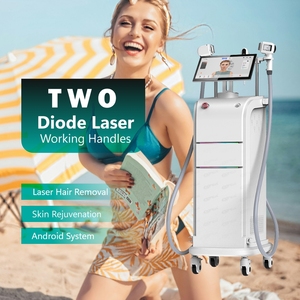 CE approuvé 808nm glace diodo <span class=keywords><strong>trio</strong></span> 3 ondes diode laser 755nm épilation 808 nm épilation 4 vagues machine médicale - Product Image 1