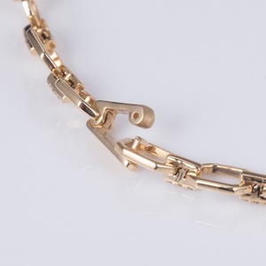 Bijoux Messi MSB-514 Or jaune 10K 14K 18K Bijoux personnalisés Émeraude de laboratoire cultivée Bracelet - Product Image 4