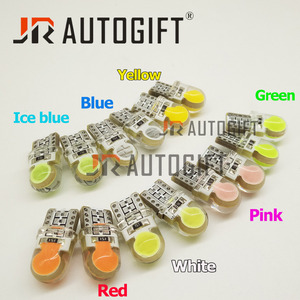 Tự động 24V/12V <span class=keywords><strong>T10</strong></span> dẫn ánh sáng bóng đèn 194 W5W dẫn 168 COB silica trắng màu đỏ màu xanh màu vàng màu hồng lần lượt bên giấy phép Tấm chiếu sáng - Product Image 4