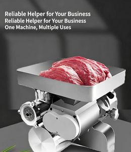 <span class=keywords><strong>Hachoir</strong></span> à <span class=keywords><strong>viande</strong></span> <span class=keywords><strong>professionnel</strong></span> en acier inoxydable 304 201 de qualité alimentaire pour cuisine rapide - Product Image 3