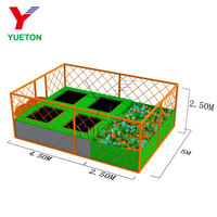 Personnalisez votre mini parc de trampoline 4 en 1 Trampoline extérieur
