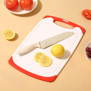 <span class=keywords><strong>Set</strong></span> di tre <span class=keywords><strong>taglieri</strong></span> da <span class=keywords><strong>cucina</strong></span> portatili a doppia faccia per uso domestico e in dormitorio, per la preparazione di verdure/frutta e alimenti per bambini - Product Image 3