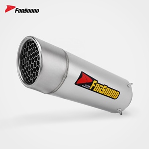 Sistema de Escape para Motocicleta Forsound, Precio de Fábrica al por Mayor, Silenciador GRID-O de Titanio Ultraligero para Motocicletas Todoterreno ADV - Product Image 6
