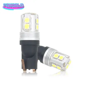 Perfect LED T10 194 168 LED-Glühre 10 SMD 3030 Chipsätze w5 w 192 LED-Glühre für Autoinnenleuchte Kennzeichenplatte Zuschuss Kofferraum