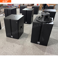 TX1181 Caisson de basses passif simple de 18 pouces, aimant de 220 mm, bobine de 100 mm, 800 W, avec prise double face pour poteau de haut-parleur pour performance scénique