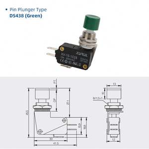 बटन ds438 के साथ लघु माइक्रो स्विच - Product Image 2
