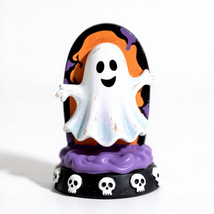 Personalizada Halloween Spirit Festival Decoración Creativa Calabaza Cuervo Fantasma Estatua Escultura de Resina - Product Image 1