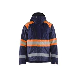 BLAKLADER - 4480197789534XL Chaqueta de invierno Hi-Vis Azul marino/Naranja-EAN 7330509855737 ROPA DE TRABAJO DE LA HI-VIS - Product Image 1