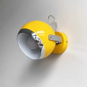 <b>Wall</b> Lamp Yellow Dual Head Adjustable E27 Led <b>Light</b> Source For Bedroom Living Room Study Nordic Style - Product Image 3