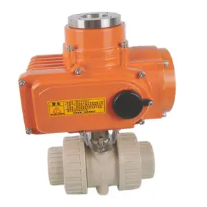 High Quality Motorized Pvc True Union Ball Valve For Pipe