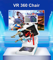 Amusement Ride 9d Simulateur de réalité virtuelle VR 9d Cinéma 360 Machine de vol Simulateur de vol à 360 degrés
