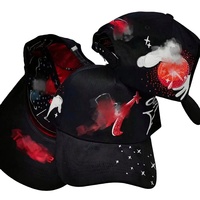 Casquette de baseball sportive 5 panneaux en daim 100% qualité originale, modèle 31 Hats EL Mago, à visière incurvée et réglable, avec lettres Thirtyonehats EL