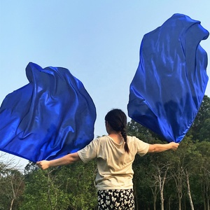 Banderas de Adoración Nayaking con Varillas Flexibles, Banderas de Danza con Alas de Ángel, Bandera de Danza de Iglesia, Semicírculo, 2 Banderas + 2 Varillas - Product Image 4