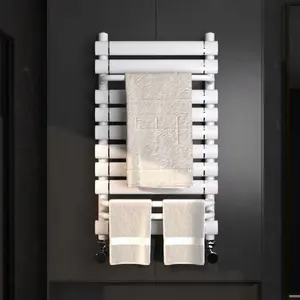2023中国流行产品浴室散热器铜铝复合毛巾架，用于超大储物盒