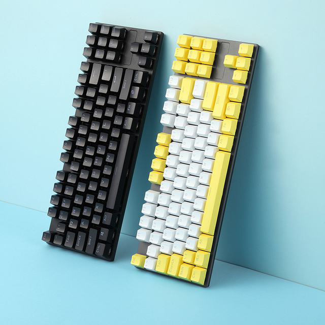 RGB Wireless USB Gaming Keyboard Ergonomic Design Fashionable Multi-Keys for Desktop Application New Computer Keyboard