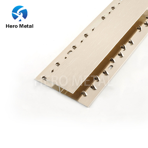 Giá rẻ Vàng Thảm TRIM underlay anh hùng kim loại nhôm gó<span class=keywords><strong>c</strong></span> hồ sơ trang trí <span class=keywords><strong>C</strong></span> hình dạng thảm TRIM - Product Image 5