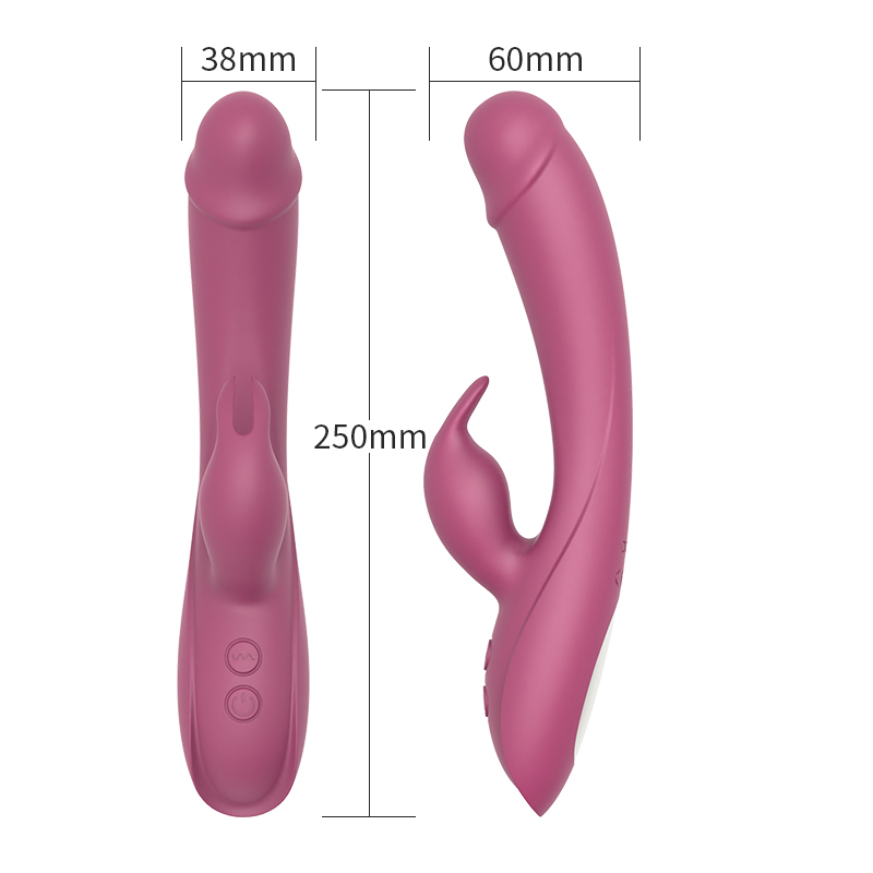 Nuovo giocattolo del sesso del vibratore del dildo di vibrazione di velocità dello stimolatore 7 del punto G di vibrazione del coniglio di arrivo per le donne