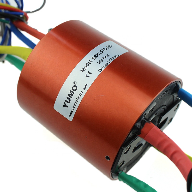 SRH25X78-15P 20A/кольцо Электрический поворотный через отверстие скольжения кольцо проводное кольцо скольжения