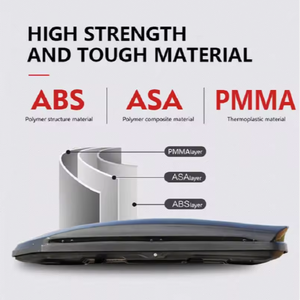 <span class=keywords><strong>Coffre</strong></span> <span class=keywords><strong>de</strong></span> <span class=keywords><strong>toit</strong></span> <span class=keywords><strong>de</strong></span> voiture aérodynamique 680L Étanche Grande capacité Voyage <span class=keywords><strong>Toit</strong></span> Storage Carrier - Product Image 3