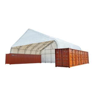Abri <span class=keywords><strong>de</strong></span> stockage portable W65'xL40' en PVC imperméable à double treillis pour conteneurs maritimes <span class=keywords><strong>de</strong></span> 20ft/40ft à vendre - Product Image 2
