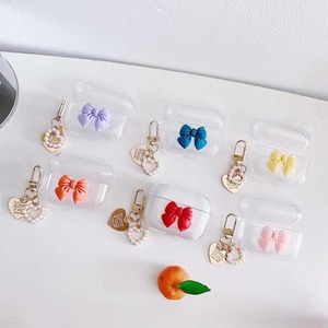 Étui de protection à nœud papillon pour <span class=keywords><strong>Airpods3</strong></span> 2e 3e génération Pro2 étui de protection de casque à nœud mignon pour fille de haute qualité - Product Image 4