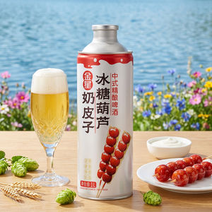 คิงสตาร์ ชาเบียร์จีน 1 ลิตร ขวด เอล รสสมุนไพรและเครื่องเทศ สีอ่อน 4.1% รสชาติธรรมชาติ พาสเจอร์ไรส์ เหมาะสำหรับคู่หูบาร์บีคิว - Product Image 1