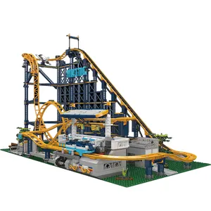 3024 Uds. Mould King 11012 Montaña Rusa 10261 modelo bloques de construcción ladrillos Loop Coaster 10303 niños regalos de navidad