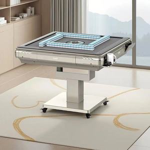 2025 New Automatic Mahjong <b>Table</b> OEM Low Noise 4-Way Tile Shuffling <b>Foldable</b> Dining 2-in-1 Household Machine Cxr Low Noise 4-Way - Product Image 3