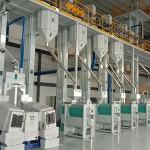 CLJ üretimi pirinç değirmen makinesi 300 TPD komple otomatik pirinç fabrikası üretim hattı pirinç fabrikası