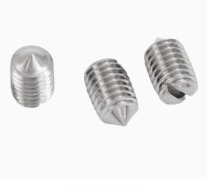 LeGood M2.0x2mm DIN71 Vis de réglage fendue en acier inoxydable 304 avec système métrique à pointe conique - Product Image 1