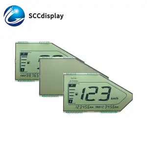 Custom Segment Lcd Display SJXDGW006 Cheap Price HTN Segment Displays Screen Htn Lcd 7 Monochrome Segment Lcd Display Module