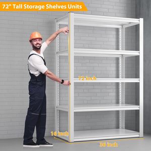 Étagères en acier personnalisables pour la maison, style Home <span class=keywords><strong>Depot</strong></span>, pratiques pour le garage, le garde-manger et l'organisation domestique - Product Image 2
