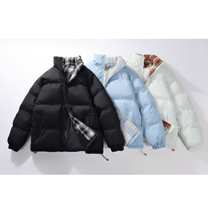 เสื้อแจ็คเก็ตผ้าแคนวาสแบบพองตัวสำหรับผู้ชายรุ่นใหม่ปี 2026 แฟชั่นสั่งทำได้  แบบ unisex  บุด้วยใยฝ้าย  ลายตัวอักษร  สำหรับฤดูหนาว - Product Image 5