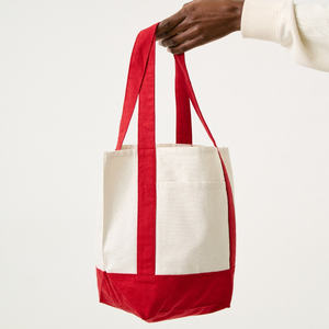 Sac à déjeuner portable en tissu recyclé, conçu pour le transport quotidien des repas, l'école, le travail, les voyages et l'utilisation en extérieur, avec un intérieur spacieux - Product Image 2