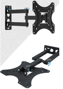 Supporto Universale da Parete per <span class=keywords><strong>TV</strong></span>, <span class=keywords><strong>Cornice</strong></span> per <span class=keywords><strong>TV</strong></span> da 14"-32" Pollici, Supporto per <span class=keywords><strong>TV</strong></span> LCD LED - Product Image 4